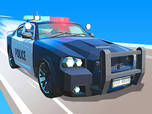 Play Police Car Line Driving