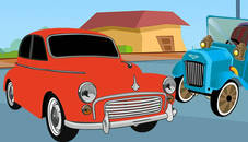 Old Timer Cars Coloring