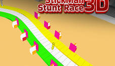 StickMan Stunt Race 3D